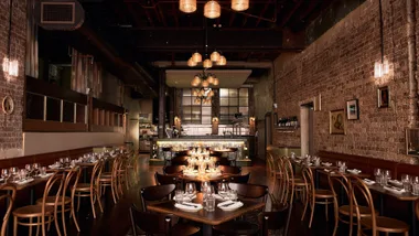 Bar Bruno sits above Razz Room in Sydney's CBD