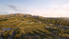 Renders of Laval Hunter Valley's private villas dotted amongst its 165-acre vineyard