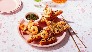 Prawn sesame toast