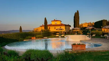 Tuscan resort villa via airbnb